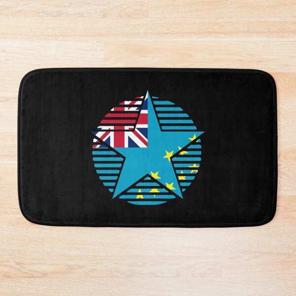 Item preview, Retro Tuvalu Flag Star TV designed and sold by shitpostee.