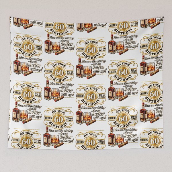 Item preview, 60th Birthday – Men Get Better with Age designed and sold by Clothes With Smiling Animals Walt Gral.