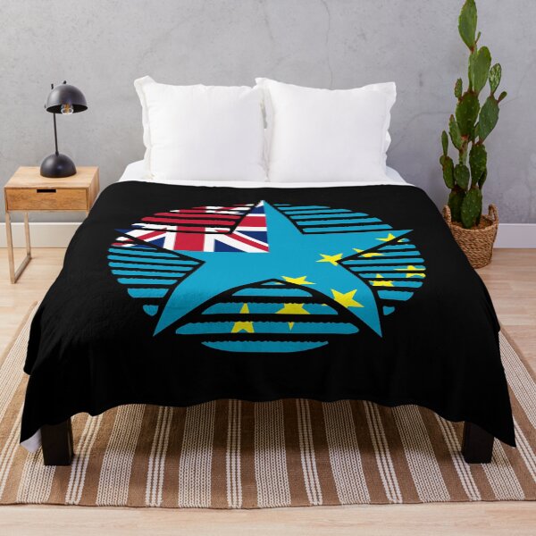 Item preview, Retro Tuvalu Flag Star TV designed and sold by shitpostee.