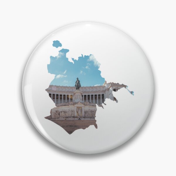 Item preview, Rome Map Victor Emmanuel II Monument Altare della Patria Silhouette designed and sold by Maroan93.