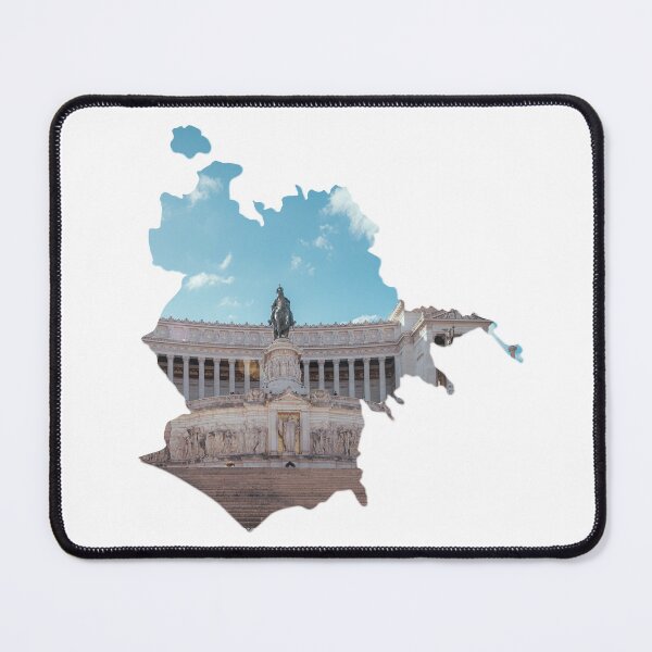 Item preview, Rome Map Victor Emmanuel II Monument Altare della Patria Silhouette designed and sold by Maroan93.