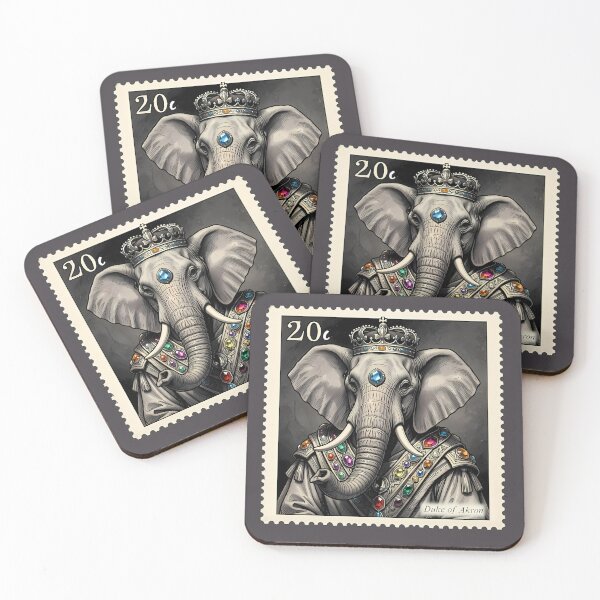 Item preview, #StampCollection - Lords & Ladies: Elephant designed and sold by Inktypolis.
