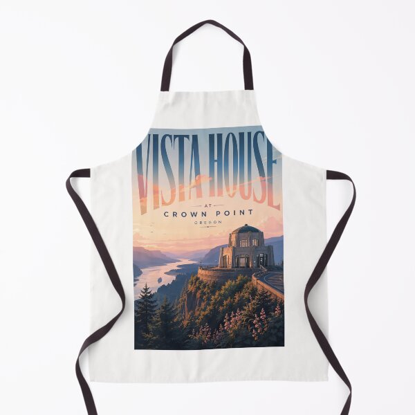 Item preview, Vista House at Crown Point above Columbia River Gorge Oregon designed and sold by Places On Earth.