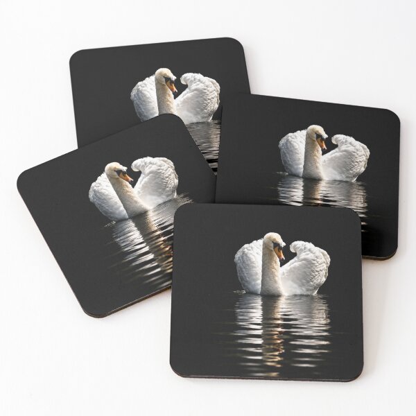Item preview, Solitary Swan on Dark waters designed and sold by Astute-Artio-Photography.