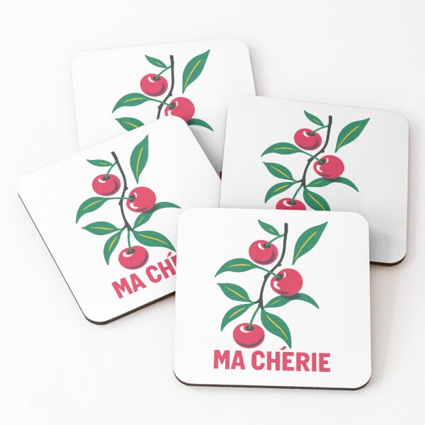 Item preview, Cherry Retro Vintage Groovy French Foodie designed and sold by HBDStudio.