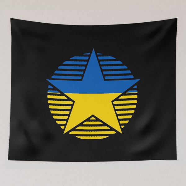 Item preview, Retro Ukraine Flag Star UA designed and sold by shitpostee.