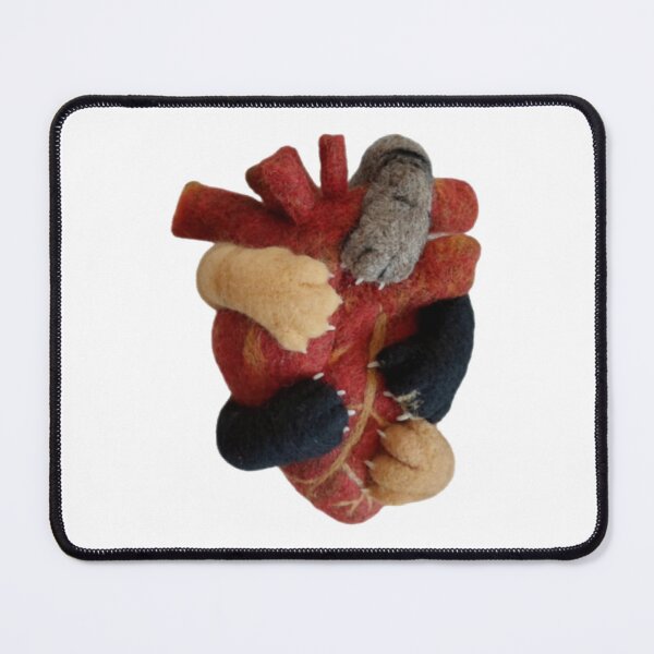 Item preview, Paws Holding Heart Quirky Anatomical Medical Cat Art designed and sold by monikatoyoshima.