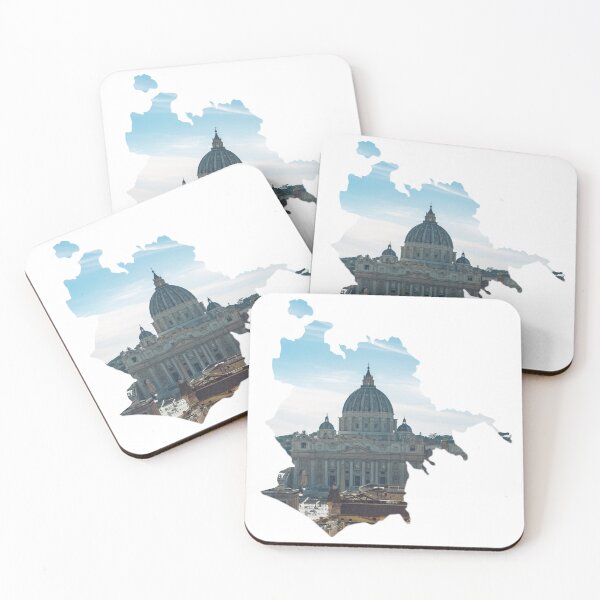 Item preview, Rome Map St Peters Basilica Vatican Dome Architecture Silhouette designed and sold by Maroan93.