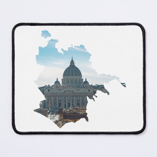 Item preview, Rome Map St Peters Basilica Vatican Dome Architecture Silhouette designed and sold by Maroan93.
