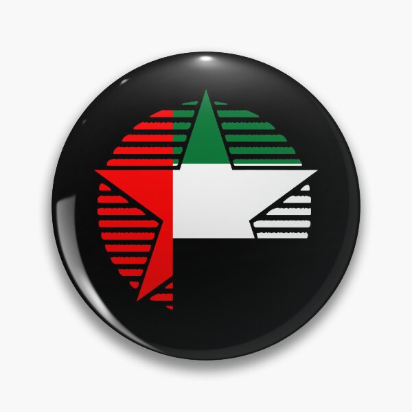 Item preview, Retro United Arab Emirates Flag Star AE designed and sold by shitpostee.