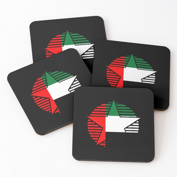 Artikelvorschau, Retro-Flagge der Vereinigten Arabischen Emirate mit Stern (AE) entworfen und verkauft von shitpostee.