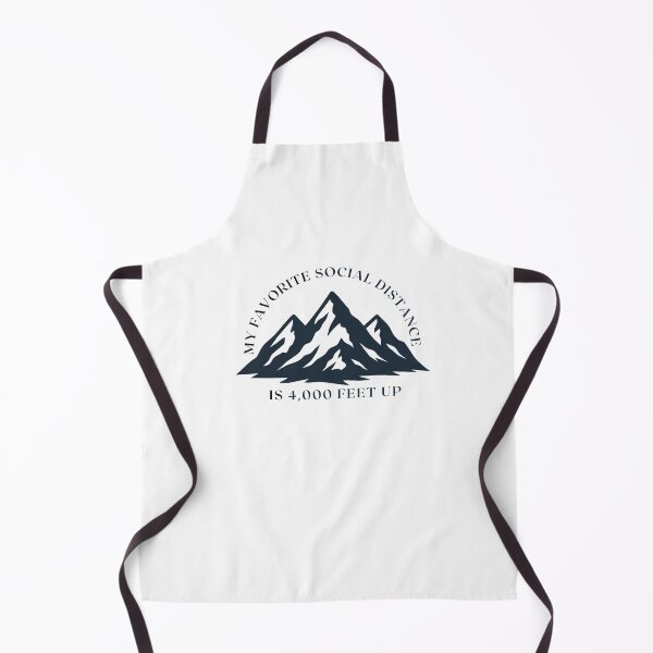 Item preview, My favorite social distance is 4,000 feet up designed and sold by darshants.