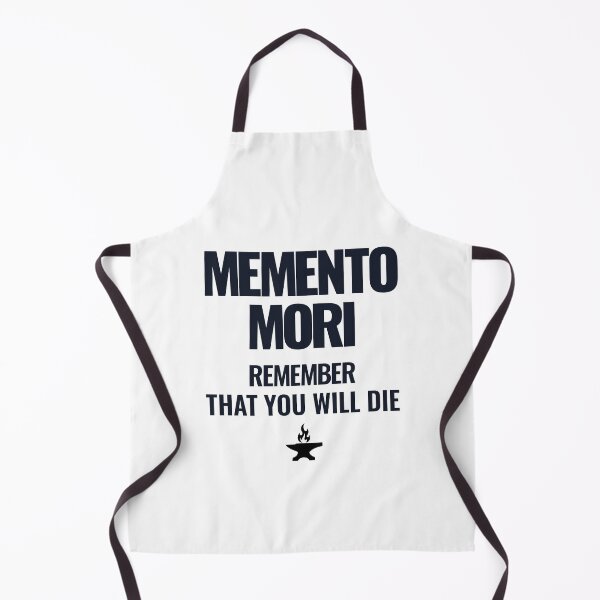 Item preview, Memento Mori - Bold Stoic Quote - Dark Version designed and sold by Stoic Core.
