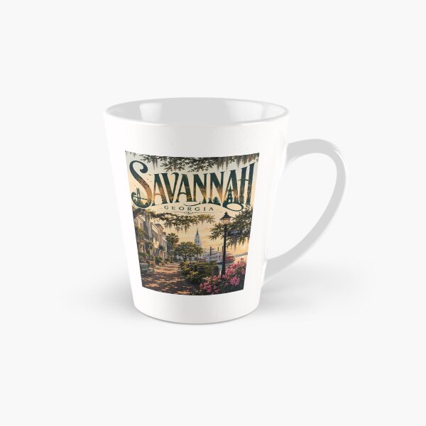 Item preview, Savannah Georgia Historic District with River Street and Southern Landmarks designed and sold by Places On Earth.