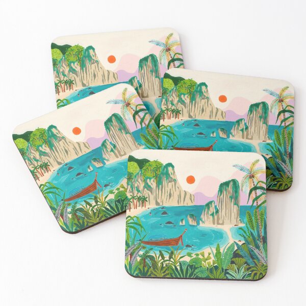 Item preview, Thai Islands Sunset designed and sold by POSTERIOCREW.