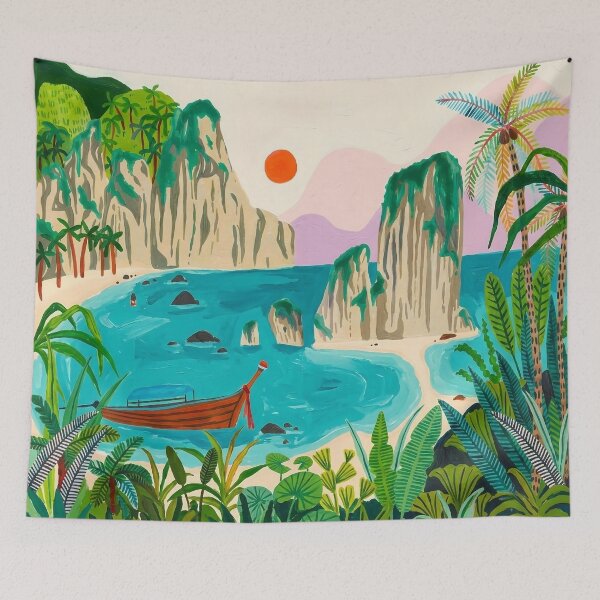 Item preview, Thai Islands Sunset designed and sold by POSTERIOCREW.