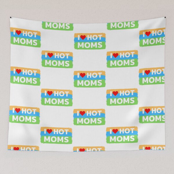 Item preview, I Love Hot Moms Color Version designed and sold by Jayne-eSiovbt.
