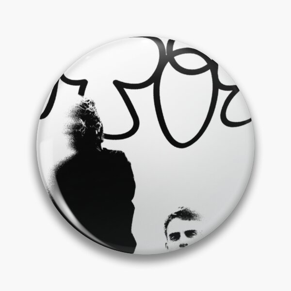 Item preview, Two Man Black Silhouette designed and sold by RetroGalaxies.
