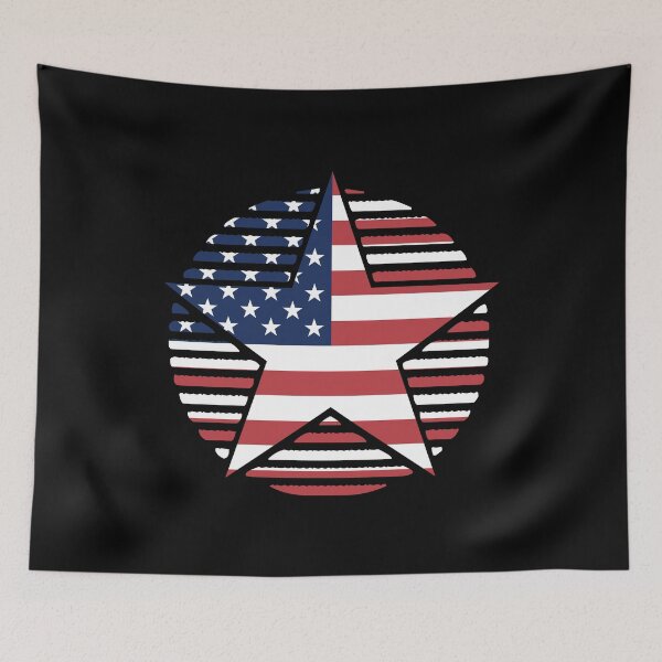 Item preview, Retro United States Flag Star US designed and sold by shitpostee.