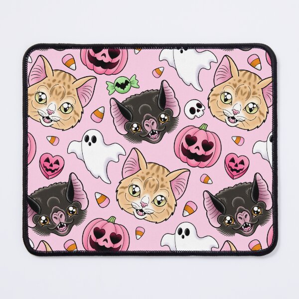 Item preview, Feline Spooky - Pink designed and sold by Catty Crafts.