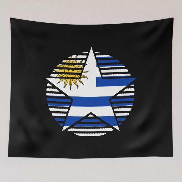 Item preview, Retro Uruguay Flag Star UY designed and sold by shitpostee.