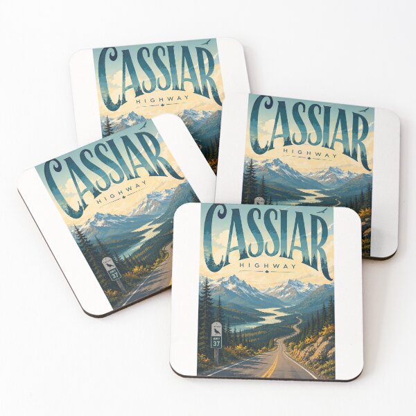 Item preview, Cassiar Highway 37 Through Northern British Columbia Mountain Wilderness designed and sold by Places On Earth.