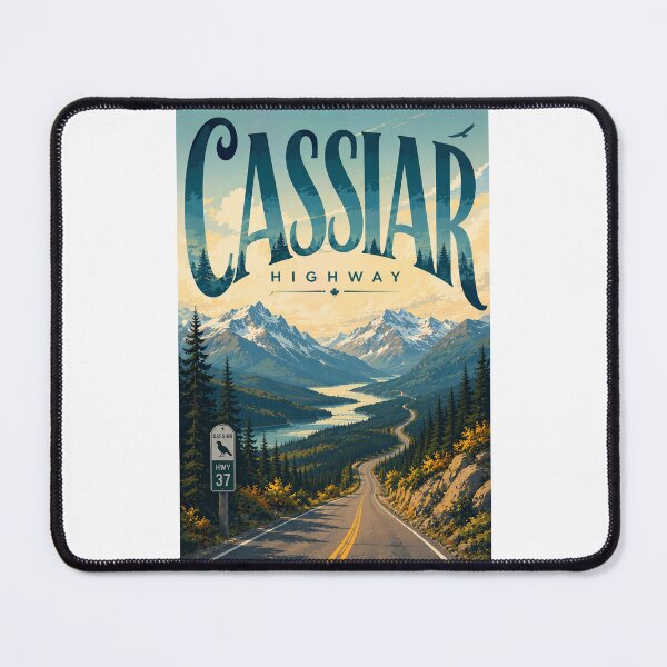 Item preview, Cassiar Highway 37 Through Northern British Columbia Mountain Wilderness designed and sold by Places On Earth.