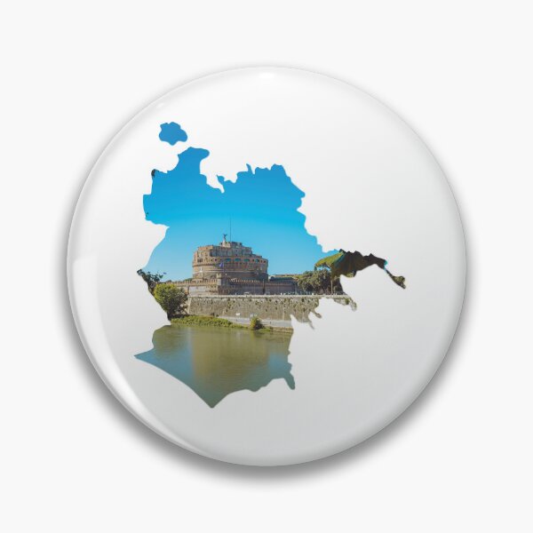 Item preview, Rome Map Castel Sant Angelo Fortress Architecture Silhouette V2 designed and sold by Maroan93.