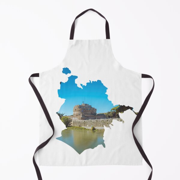 Item preview, Rome Map Castel Sant Angelo Fortress Architecture Silhouette V2 designed and sold by Maroan93.