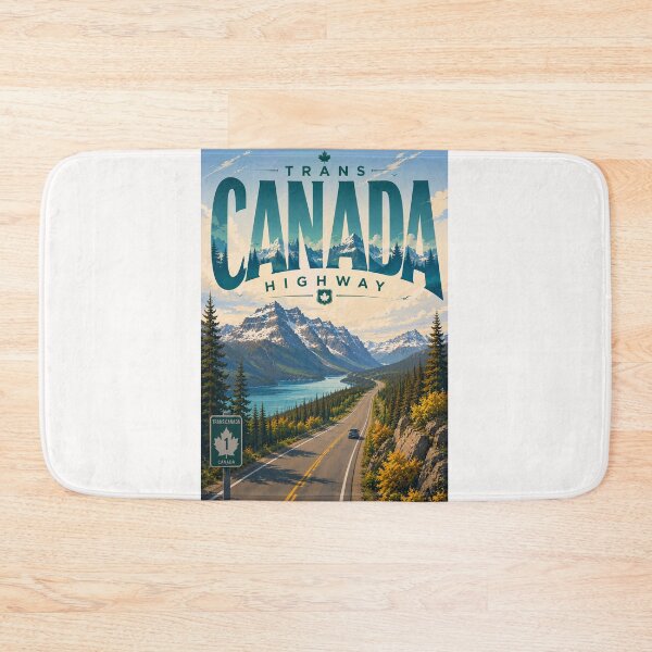 Item preview, Trans Canada Highway Through Canadian Rockies and Alpine Lakes designed and sold by Places On Earth.
