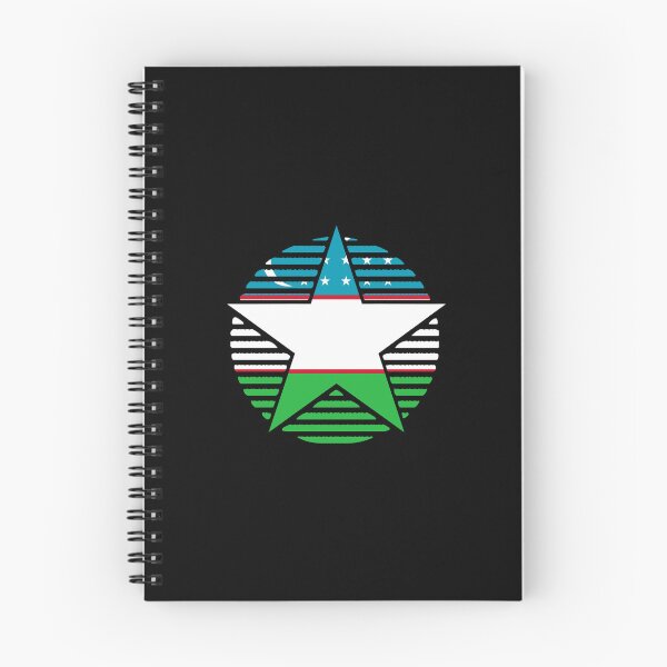 Item preview, Retro Uzbekistan Flag Star UZ designed and sold by shitpostee.