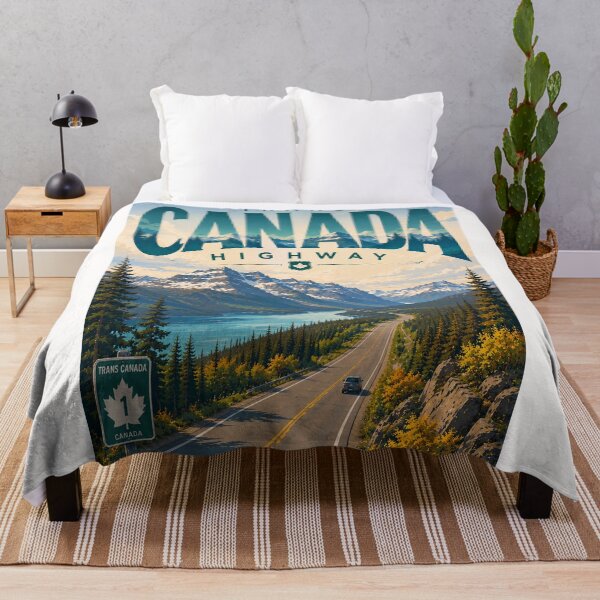 Item preview, Trans Canada Highway Through Canadian Rockies and Alpine Lakes designed and sold by Places On Earth.