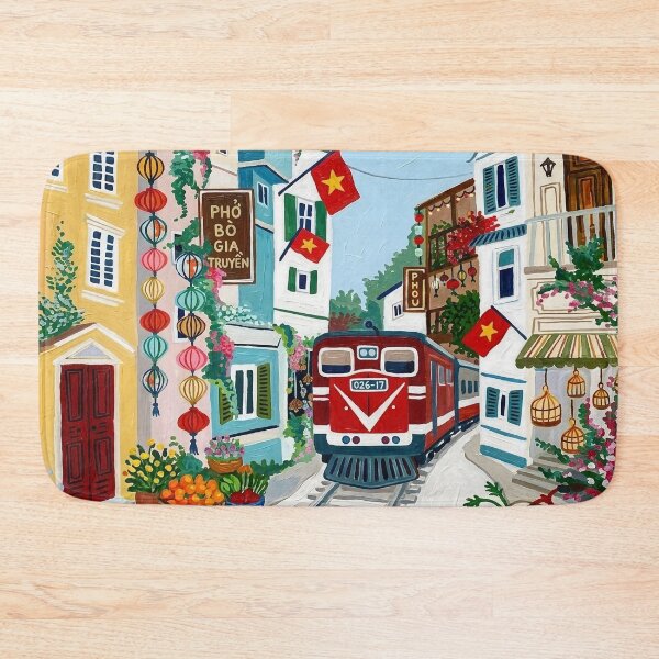 Item preview, Hanoi, Vietnam designed and sold by POSTERIOCREW.