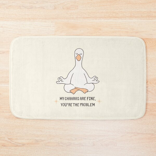 Item preview, Meditating Goose Chakras Fine Quote designed and sold by jianina-alondra.
