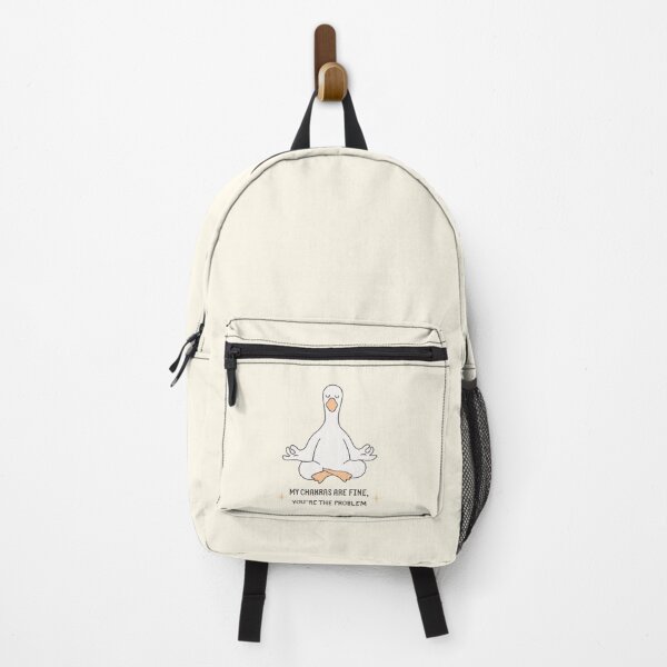 Item preview, Meditating Goose Chakras Fine Quote designed and sold by jianina-alondra.