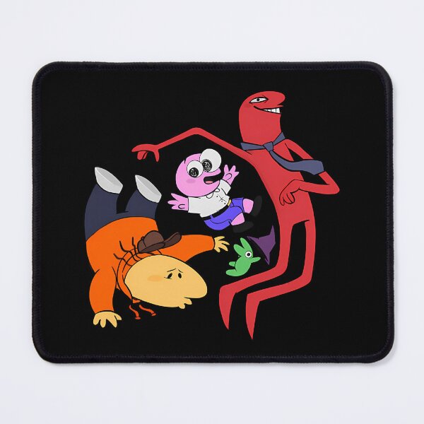 Item preview, Smiling Friends Characters Falling Cartoon designed and sold by suharshaka.