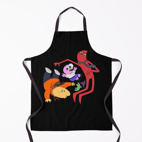 Item preview, Smiling Friends Characters Falling Cartoon designed and sold by suharshaka.