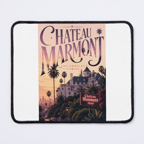 Item preview, Chateau Marmont Above Sunset Boulevard in Los Angeles California designed and sold by Places On Earth.
