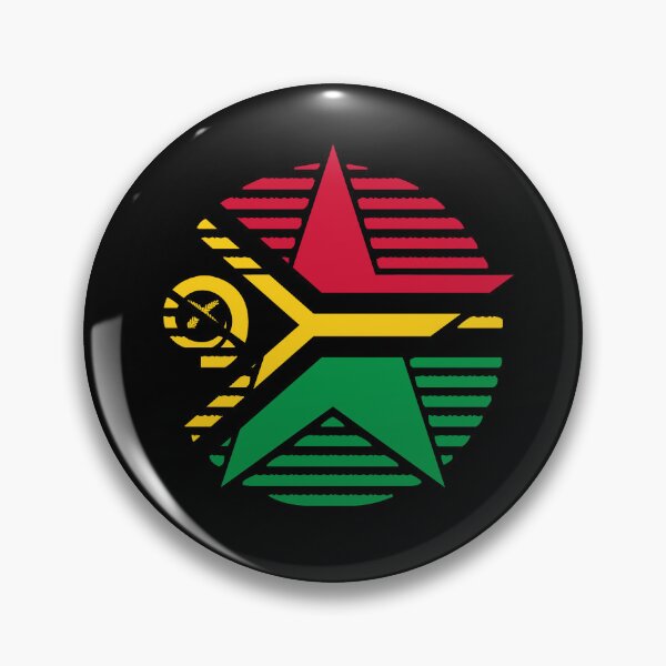Item preview, Retro Vanuatu Flag Star VU designed and sold by shitpostee.