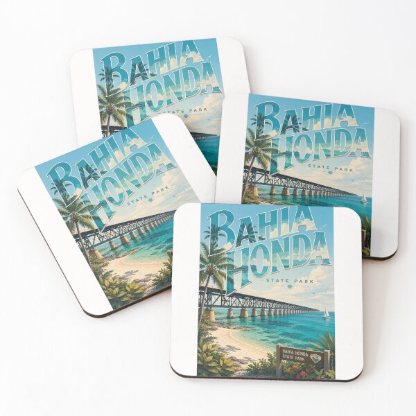 Item preview, Bahia Honda State Park and Florida Keys Overseas Bridge designed and sold by Places On Earth.