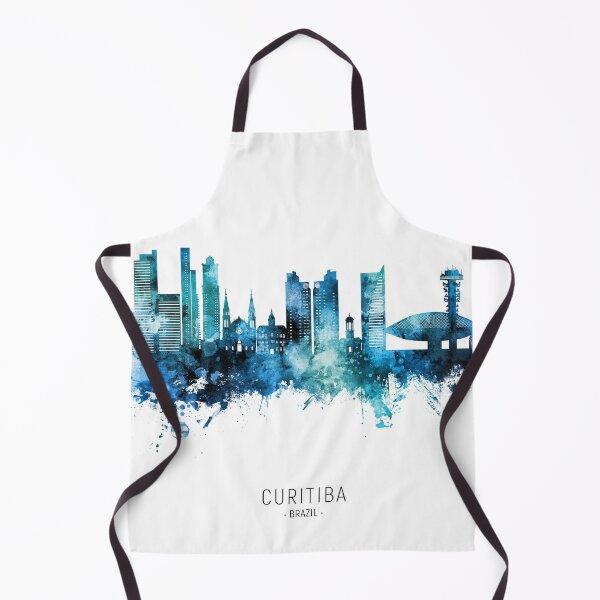Item preview, Curitiba Skyline Brazil designed and sold by ArtPrints.
