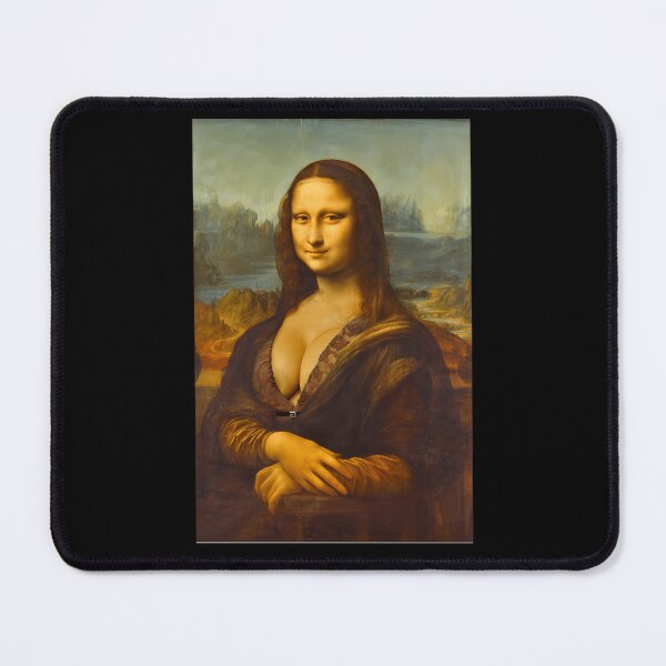 Item preview, Renaissance Masterpiece Cleavage Parody Poster designed and sold by FLARE.