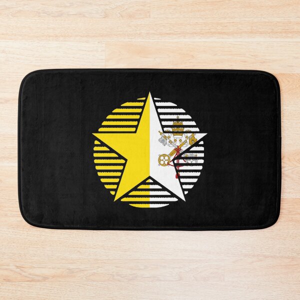 Item preview, Retro Vatican City Flag Star VA designed and sold by shitpostee.