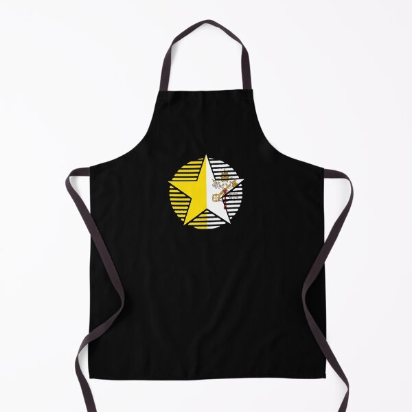 Item preview, Retro Vatican City Flag Star VA designed and sold by shitpostee.