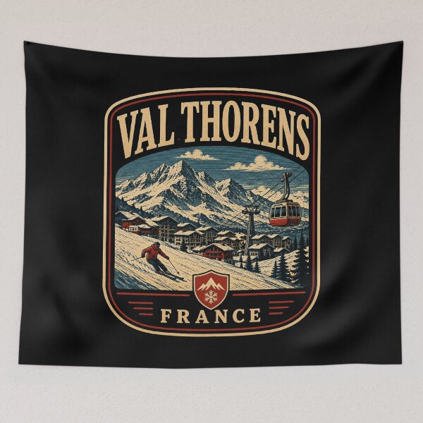 Item preview, Val Thorens - France designed and sold by GoodOldVintage.