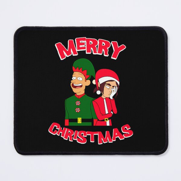 Item preview, Inside Job Netflix Merry Christmas Reagen And Brett Ugly designed and sold by BlackStar2077.