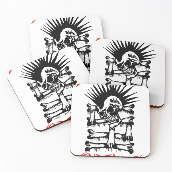 Item preview, Red Typography Thrash Metal Band designed and sold by FolkVibeShop.