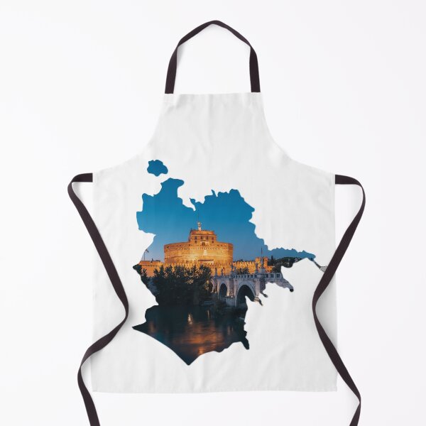 Item preview, Rome Map Castel Sant Angelo Fortress Architecture Silhouette V4 designed and sold by Maroan93.