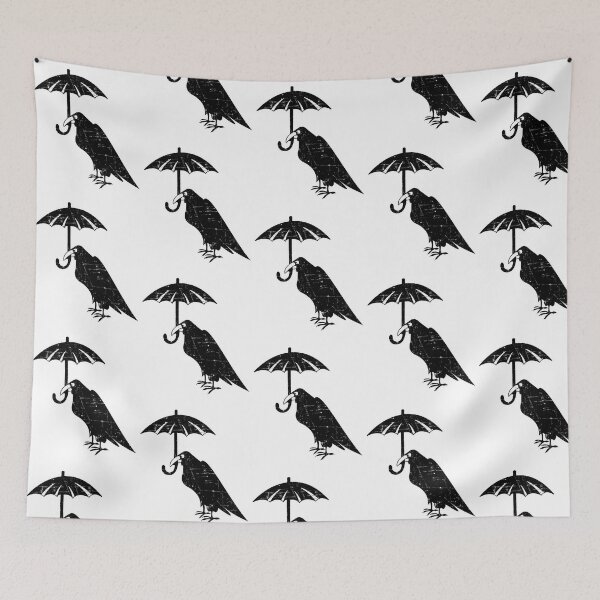 Item preview, Kriegsmarine U-Boat U-357 - Crow With Umbrella - Grunge Style designed and sold by Xitlal-yEgxchu.