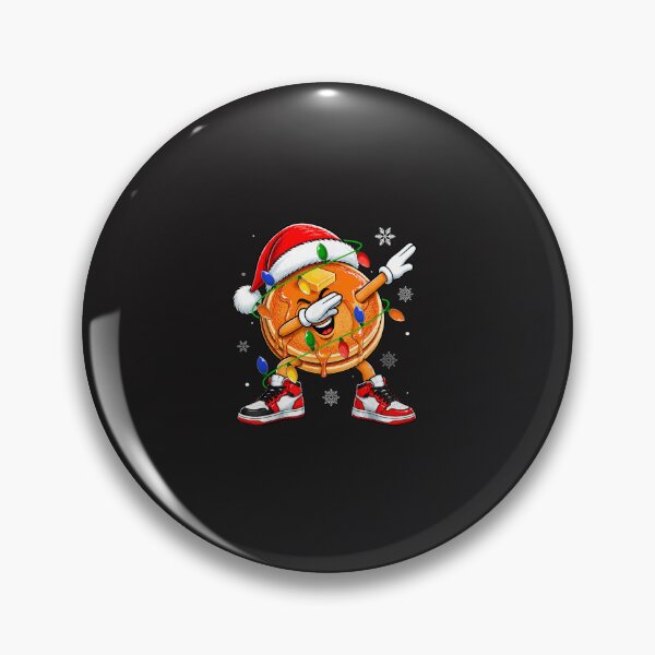 Item preview, Christmas Pancake Funny Holiday Breakfast Christmas Lights Design designed and sold by kiralynstration.